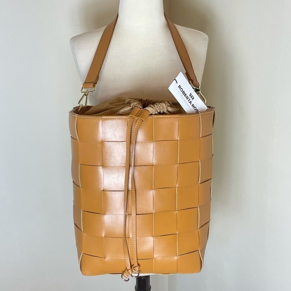 Roberta Rossi Cuoio Bucket Bag